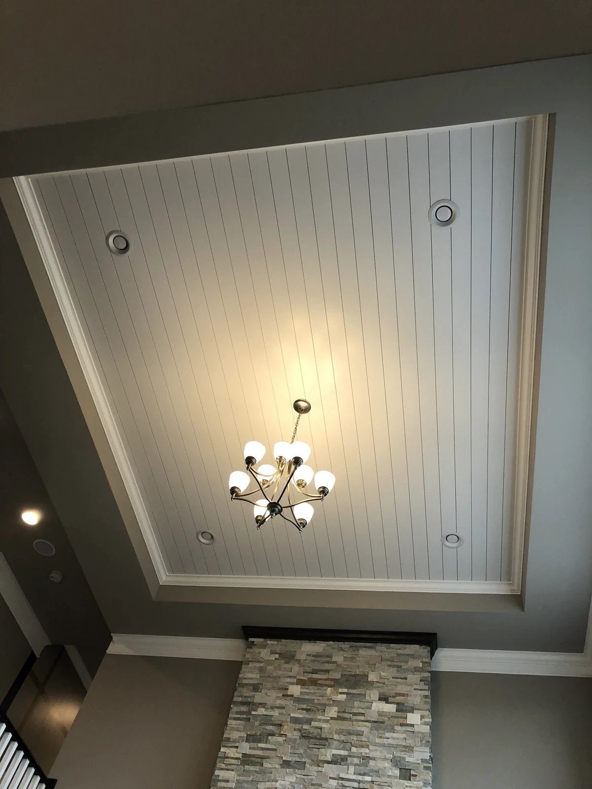 Completed ceiling project by The Ceiling Expert