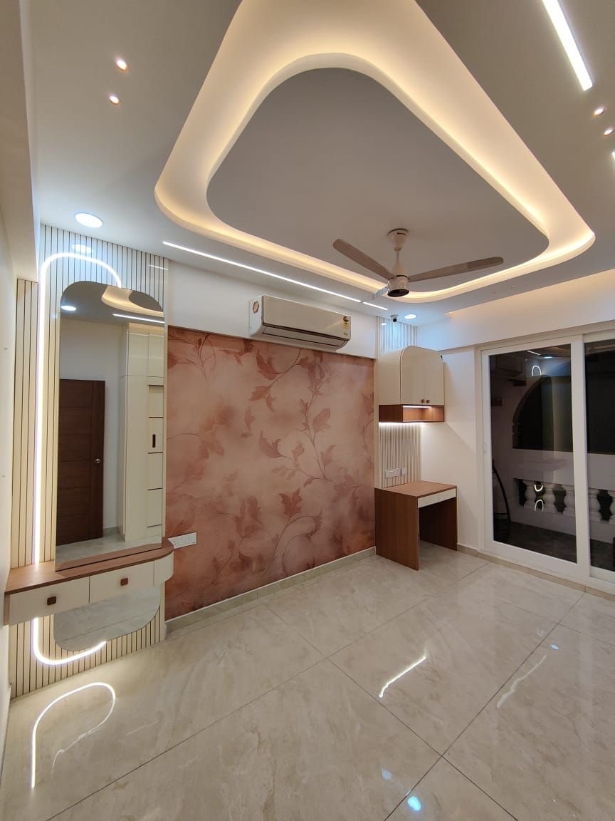 Completed designer ceiling project